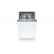 BOSCH Lavavajillas integrable 45 cm  SPV4EMX25E. 10 cubiertos. 3ª bandeja. Clase